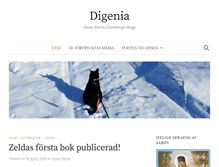 Tablet Screenshot of digenia.se